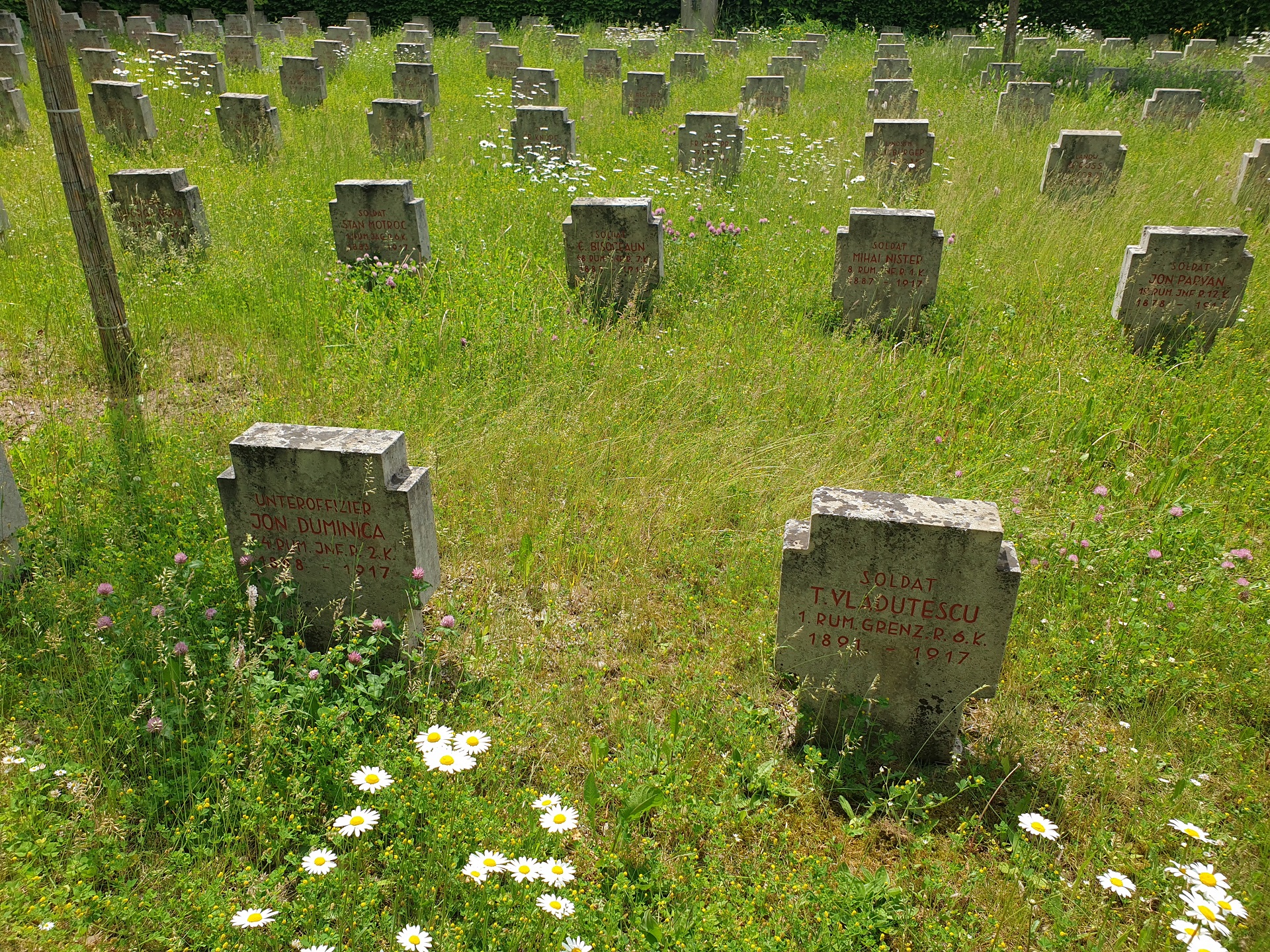 Cimitirul „Stadtfriedhof” din Bayreuth – morminte ale soldaților români în Germania