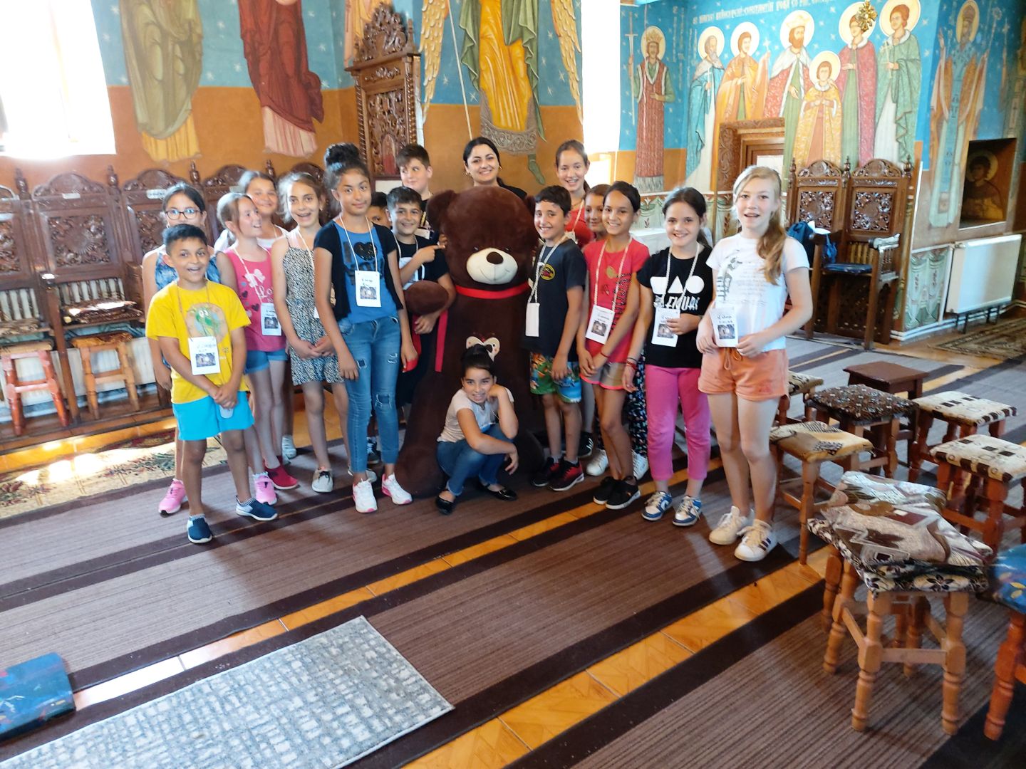 Tabără de vară la Parohia Glodenii Gândului