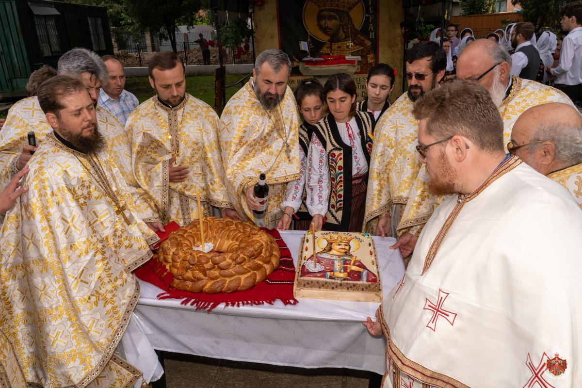 Sfântul Ștefan cel Mare, serbat la Biserica Borzeşti