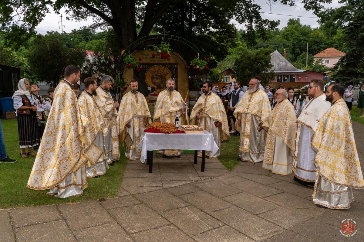 Sfântul Ștefan cel Mare, serbat la Biserica Borzeşti