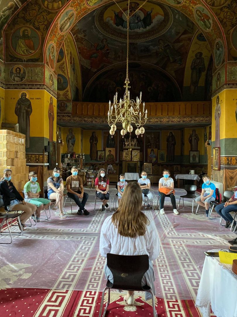 La Filioara a avut loc Tabăra de creație „Dăruind vei dobândi”