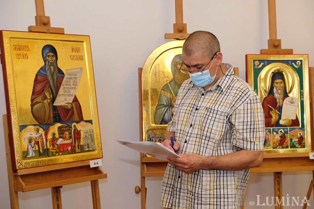 Evaluarea lucrărilor din concursul „Icoana ortodoxă - lumina credinţei”