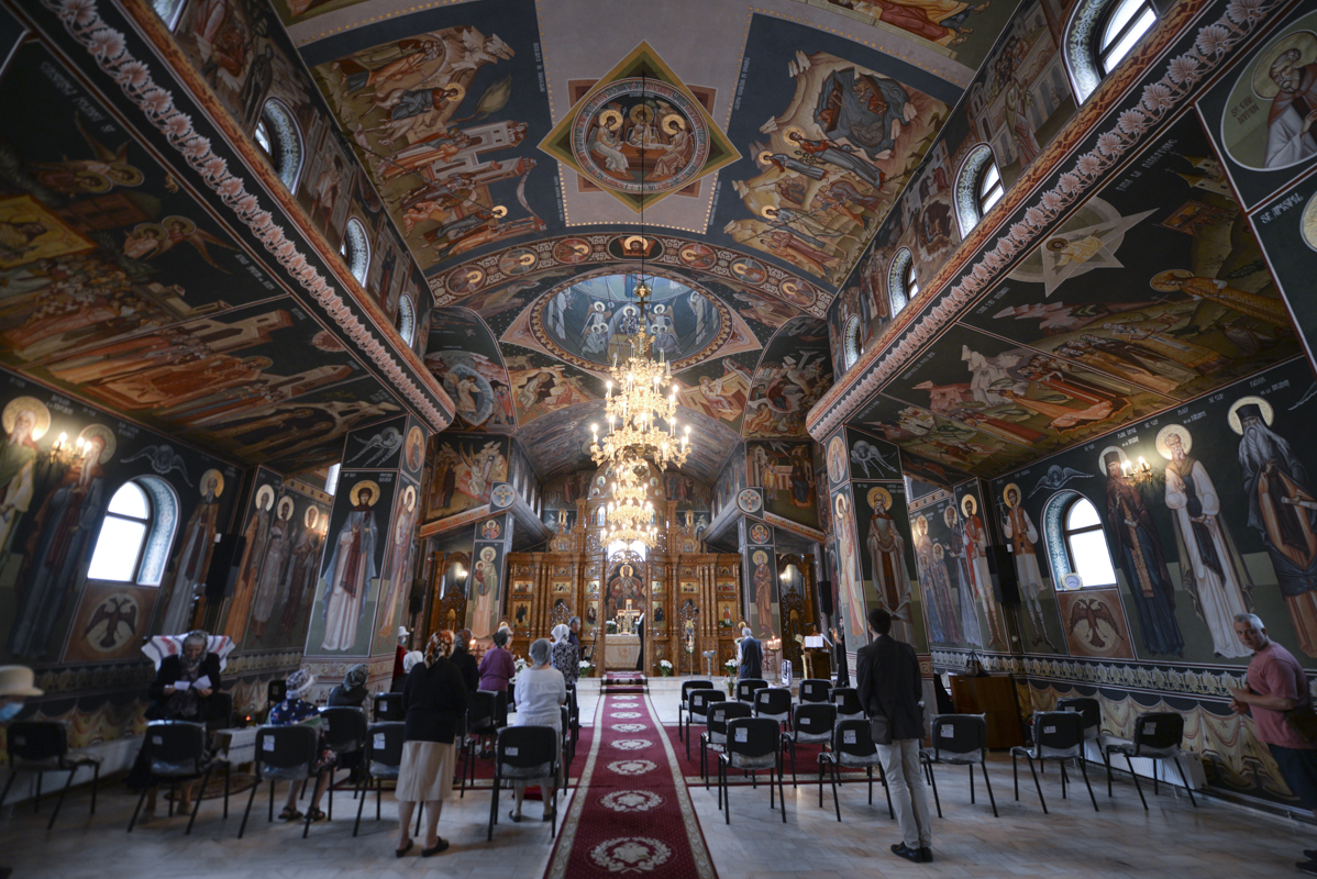 Slujire arhierească la hramul Bisericii „Binecredinciosul Voievod Ştefan cel Mare şi Sfânt” din Iaşi