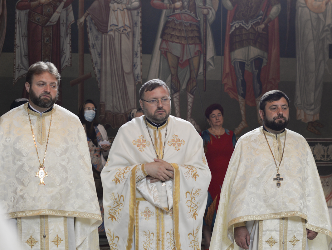 Slujire arhierească la hramul Bisericii „Binecredinciosul Voievod Ştefan cel Mare şi Sfânt” din Iaşi
