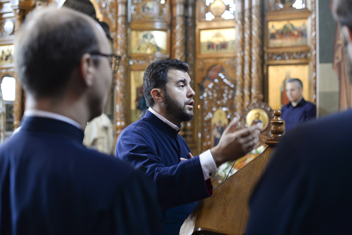 Slujire arhierească la hramul Bisericii „Binecredinciosul Voievod Ştefan cel Mare şi Sfânt” din Iaşi