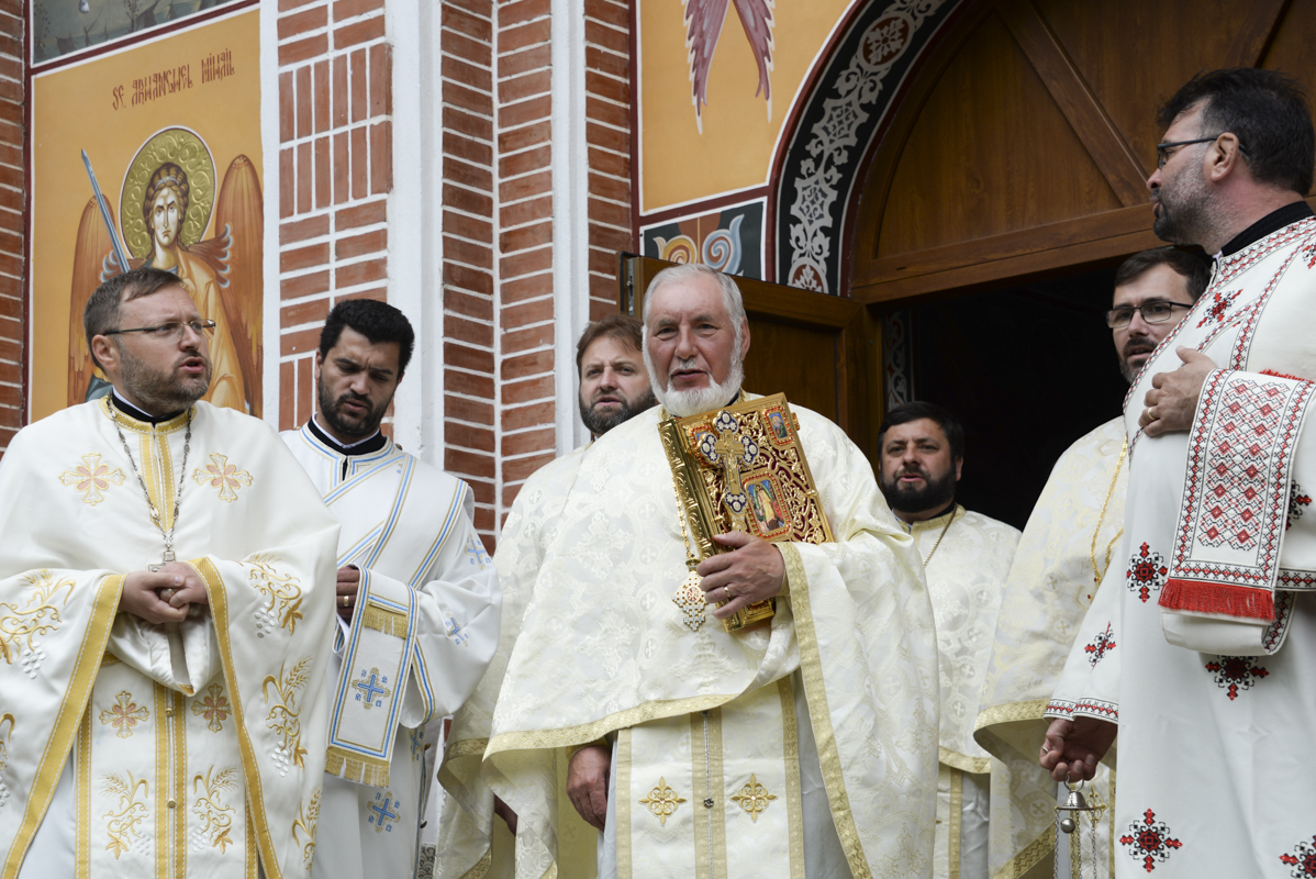 Slujire arhierească la hramul Bisericii „Binecredinciosul Voievod Ştefan cel Mare şi Sfânt” din Iaşi