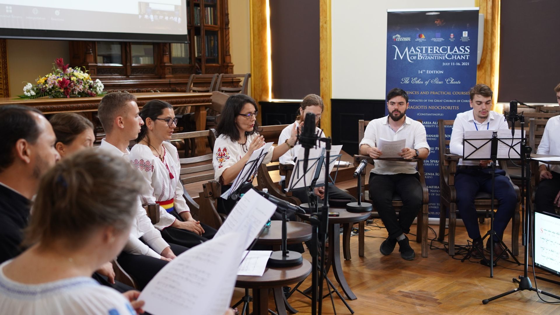 Jurnal de eveniment – Masterclass Internațional de Cânt Bizantin, ediția a XIV-a, 11-16 iulie 2021 – a șasea zi