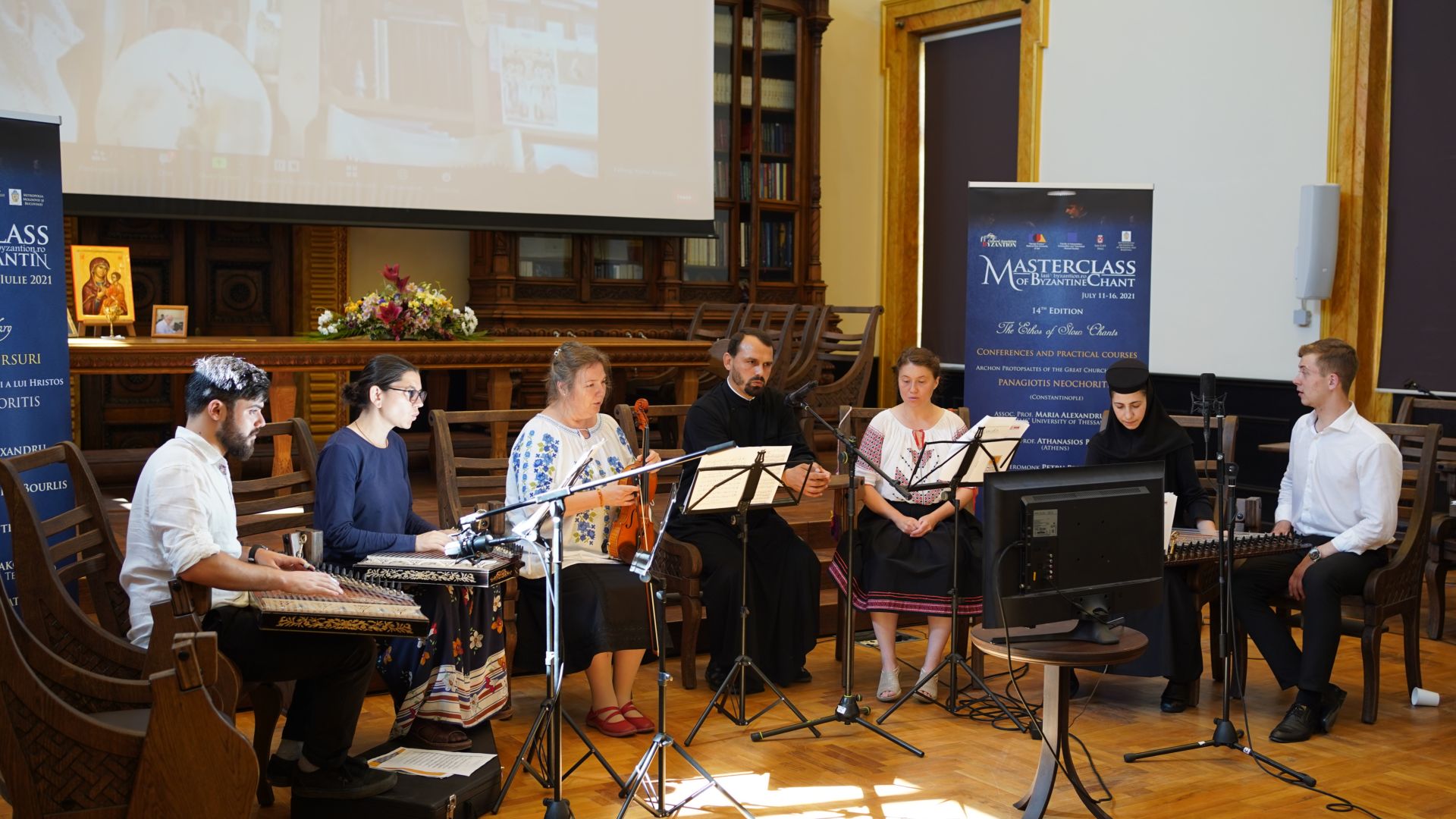 Jurnal de eveniment – Masterclass Internațional de Cânt Bizantin, ediția a XIV-a, 11-16 iulie 2021 – a șasea zi