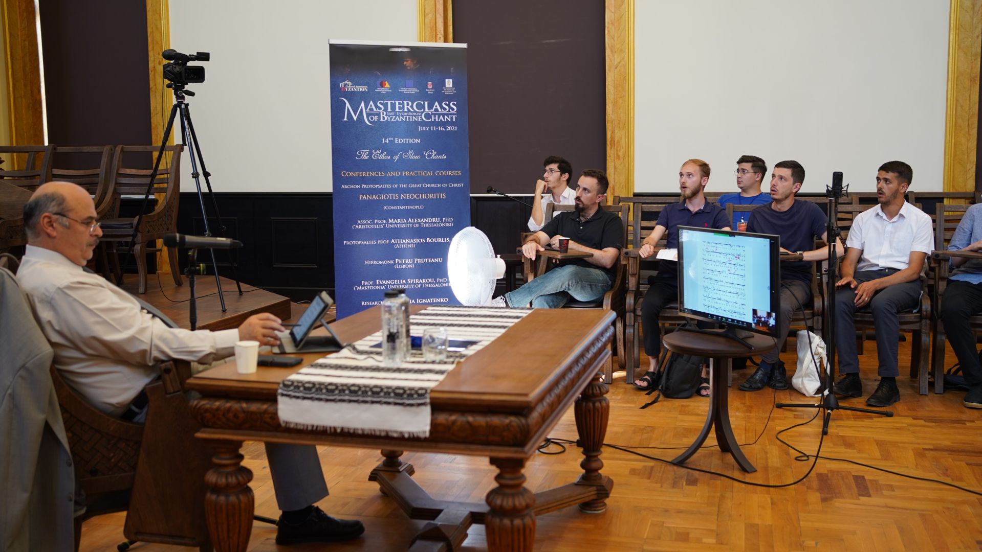 Jurnal de eveniment – Masterclass Internațional de Cânt Bizantin, ediția a XIV-a, 11-16 iulie 2021 – a șasea zi