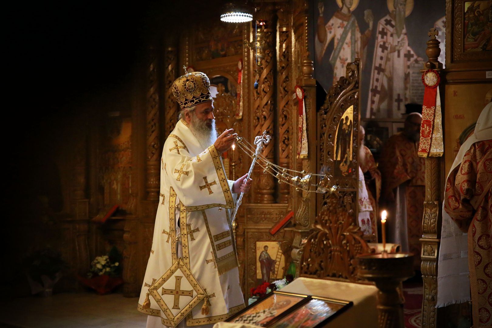 Mitropolitul Iona Ghedevanişvili a fost comemorat la Mănăstirea Pângărați