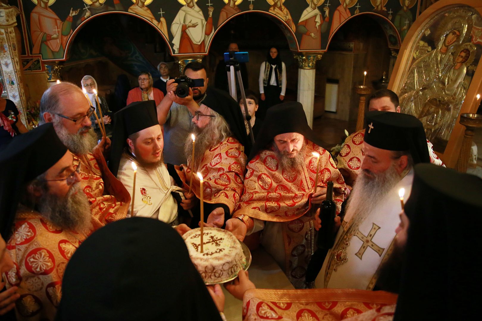 Mitropolitul Iona Ghedevanişvili a fost comemorat la Mănăstirea Pângărați