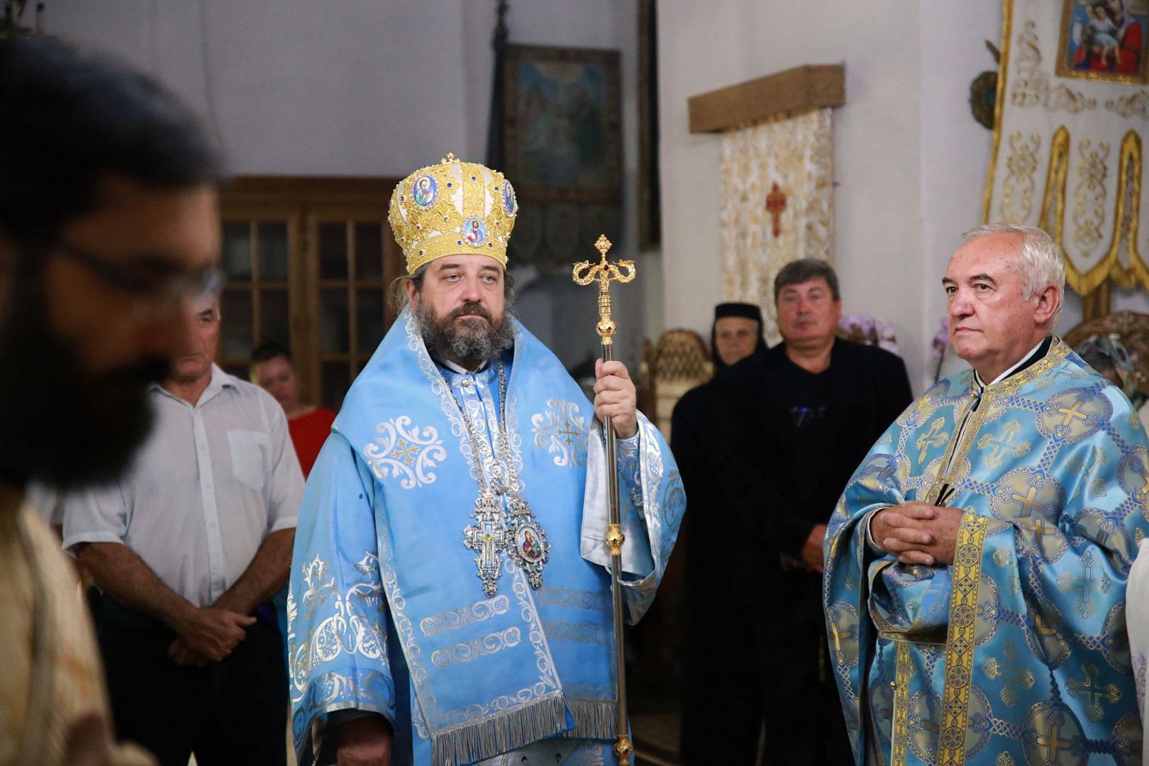 Hramul Centrului social-cultural „Sfântul Ilie” de la Miclăușeni. PS Părinte Nichifor Botoșăneanul a săvârșit Sfânta Liturghie