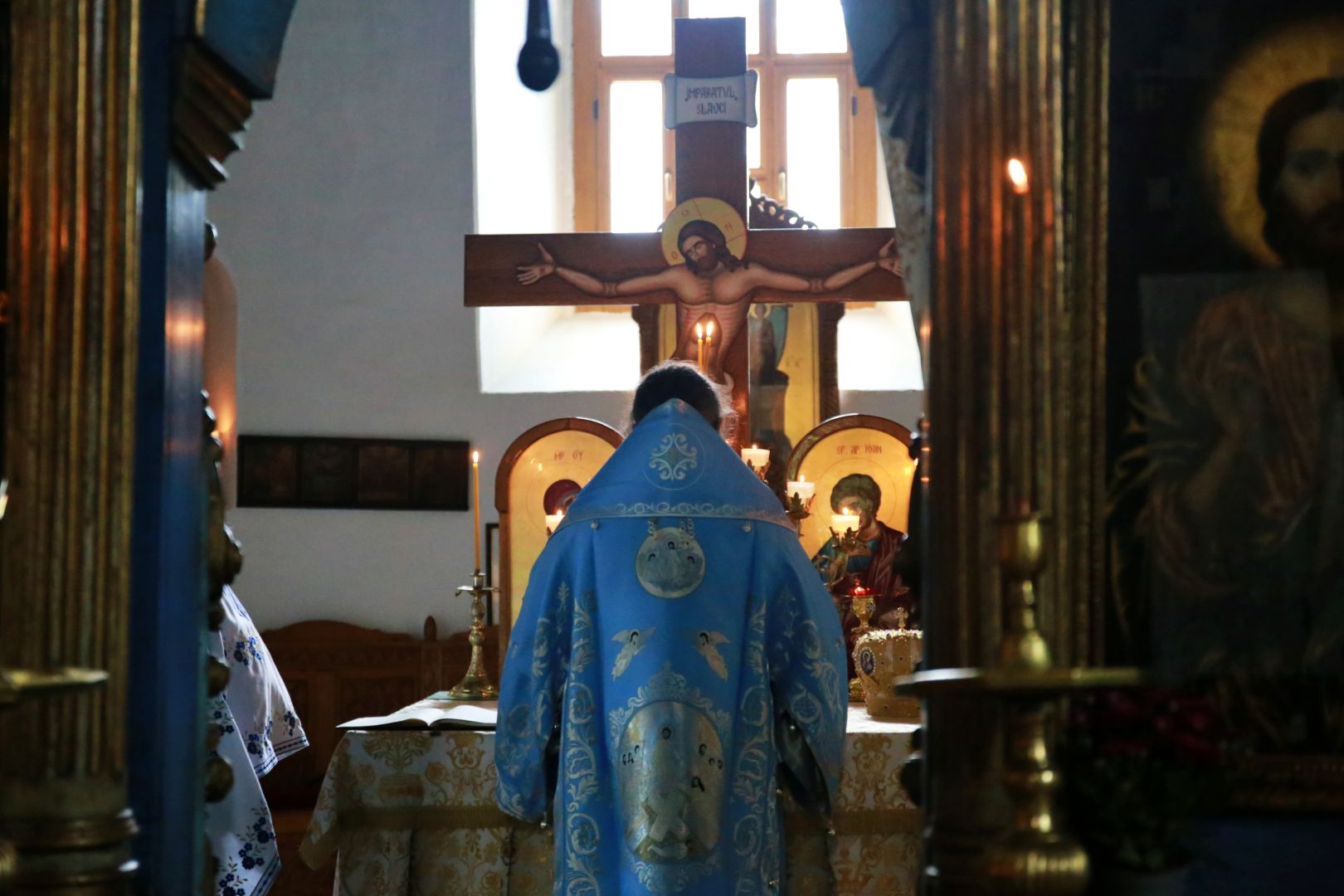 Foto: Flavius Popa Hramul Centrului social-cultural „Sfântul Ilie” de la Miclăușeni. PS Părinte Nichifor Botoșăneanul a săvârșit Sfânta Liturghie