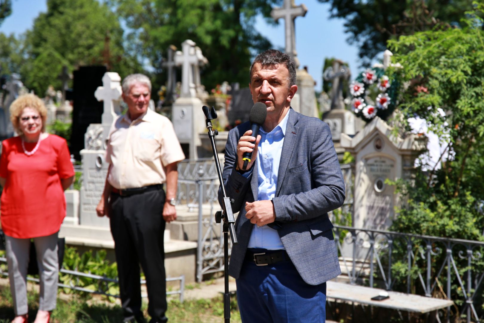 La Cimitirul „Eternitatea” a fost sfințit mormântul profesorului Petru Poni