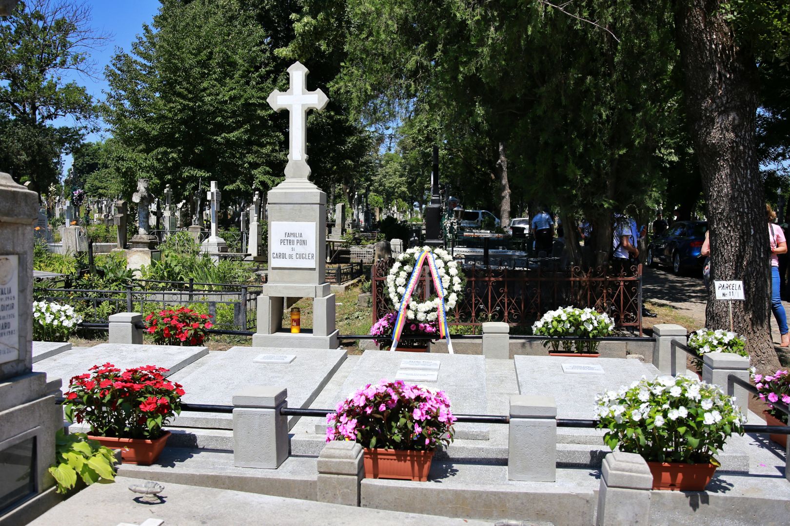 La Cimitirul „Eternitatea” a fost sfințit mormântul profesorului Petru Poni