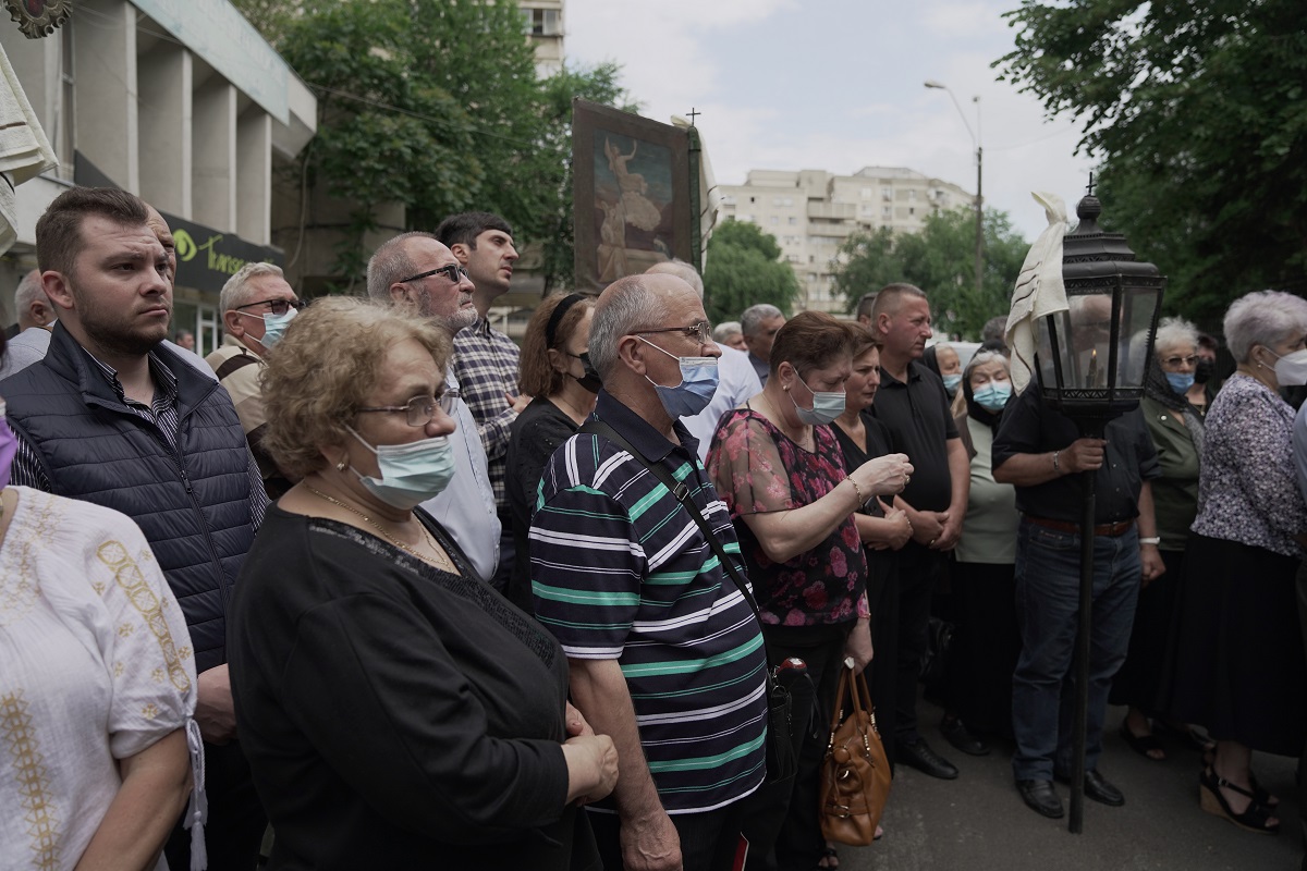 Părintele Dumitru Nechifor, înmormântat la biserica unde și-a dedicat jumătate din viață