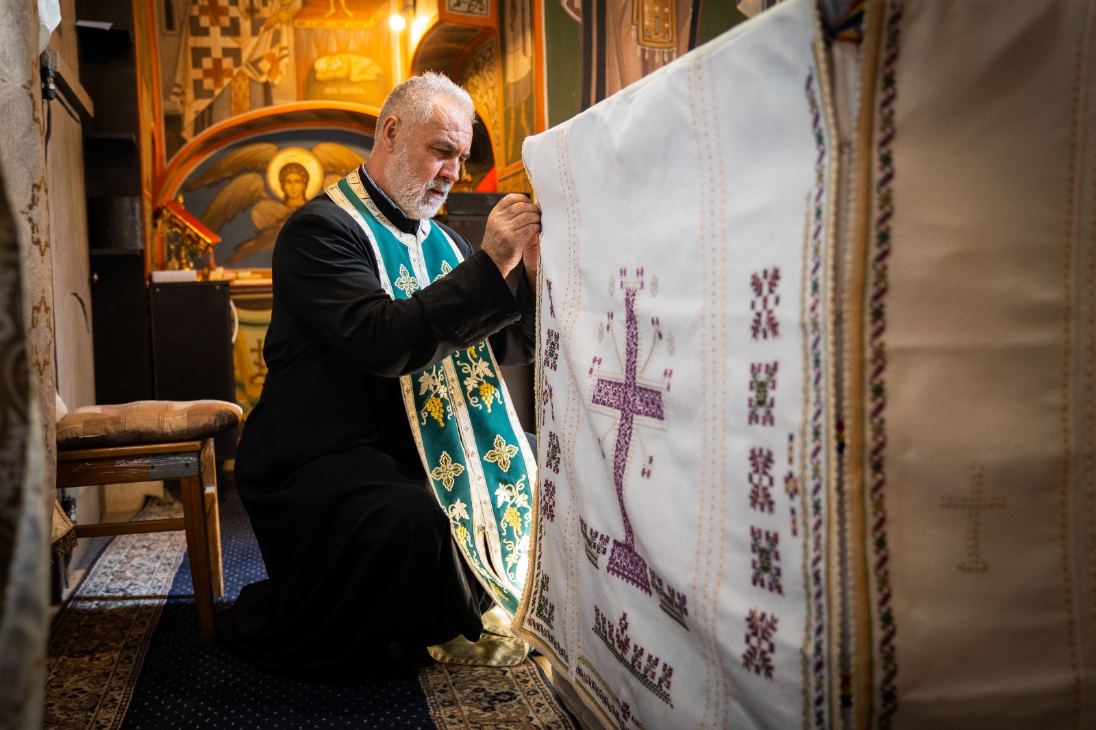 Sfântul Tămăduitor Pantelimon, cinstit de credincioșii Parohiei Aroneanu