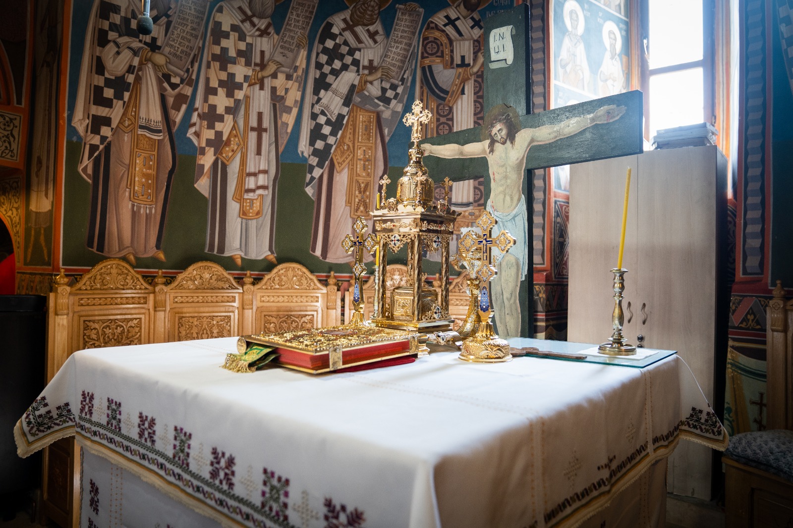 Sfântul Tămăduitor Pantelimon, cinstit de credincioșii Parohiei Aroneanu