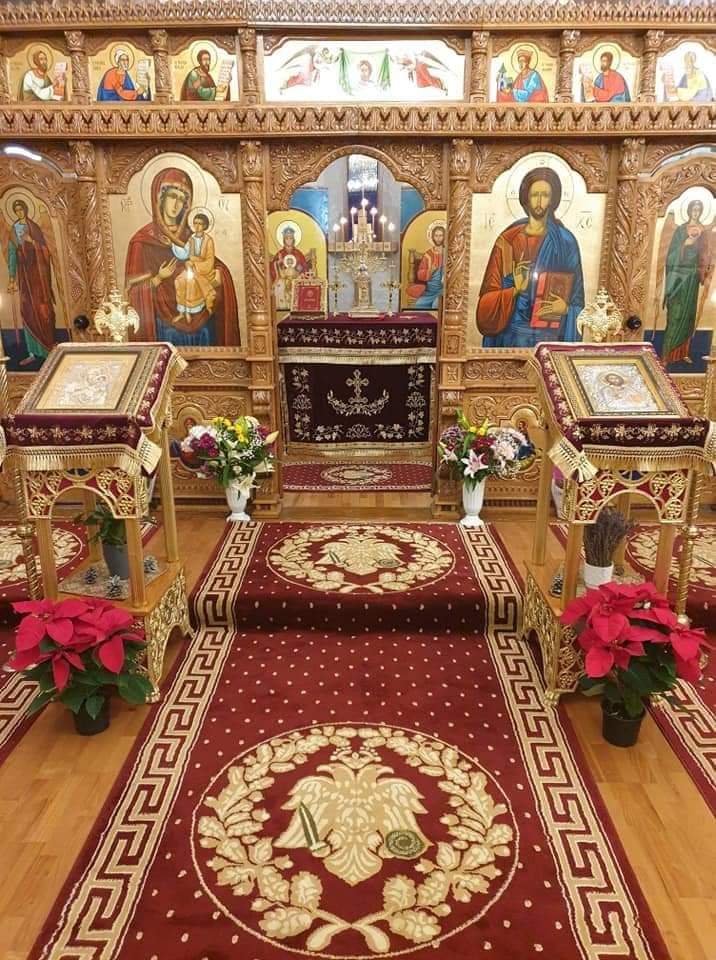 Icoana Maicii Domnului „Grabnic Ascultătoarea”, în mijlocul credincioșilor Parohiei Bălușești