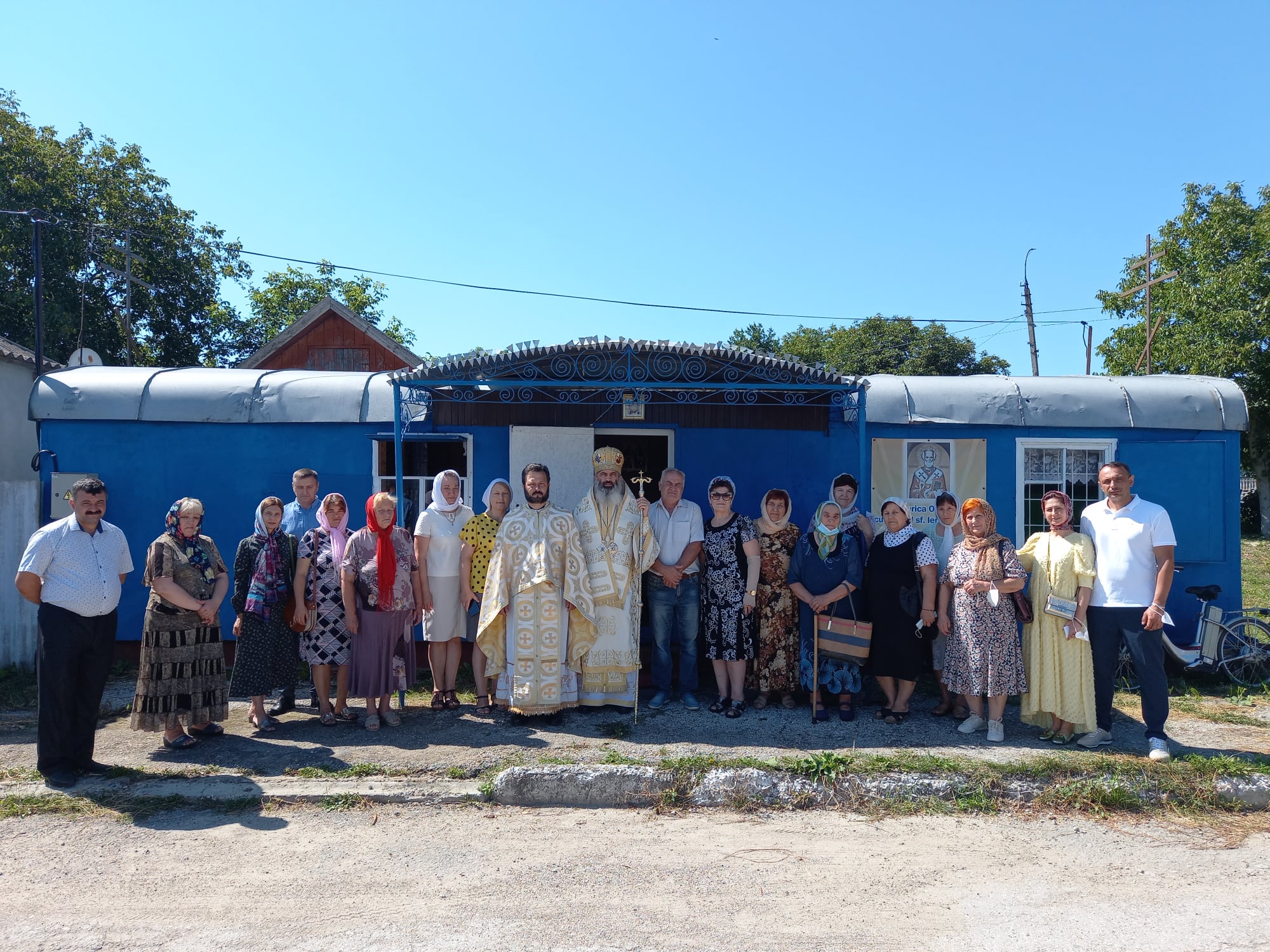 Preasfinţitul Antonie a slujit în Parohia „Sfântul Ierarh Nicolae” - Ocniţa