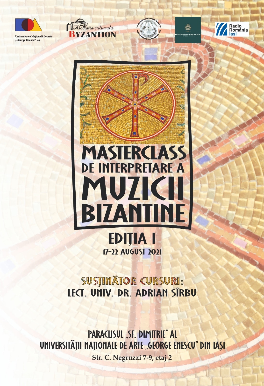Masterclass de interpretare a muzicii bizantine la UNAGE Iași