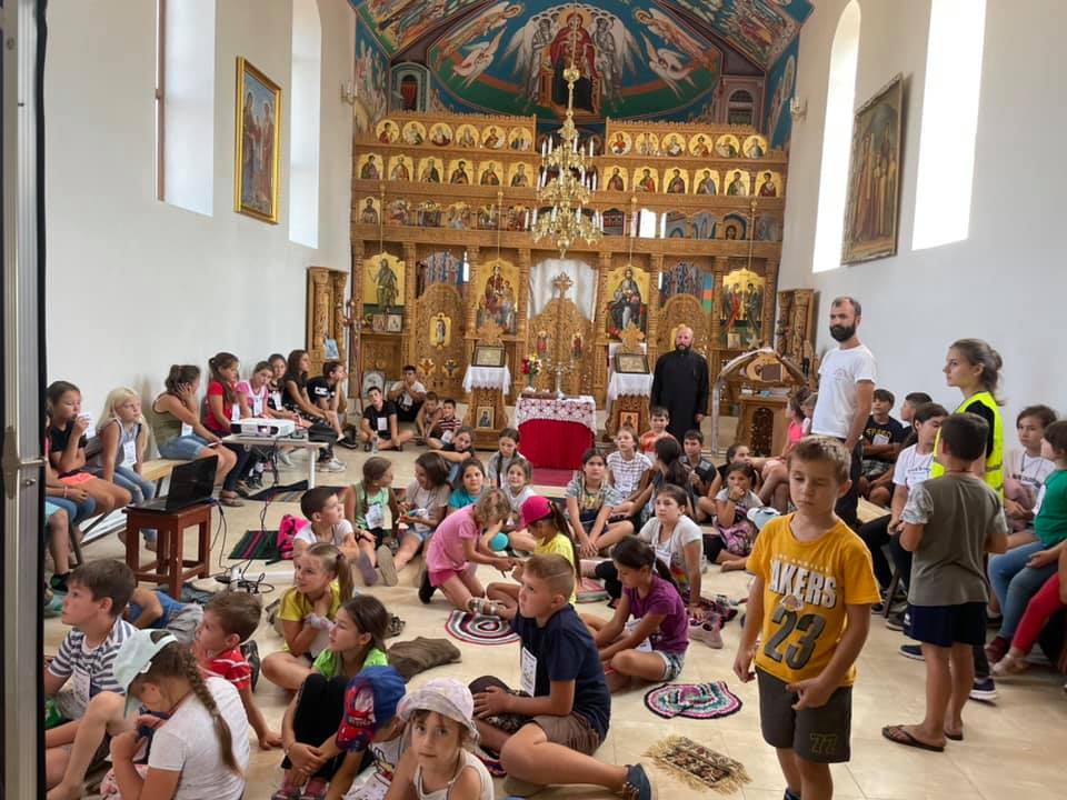 Tabară pentru copiii din Parohia Slobozia Mare, Protopopiatul Cahul