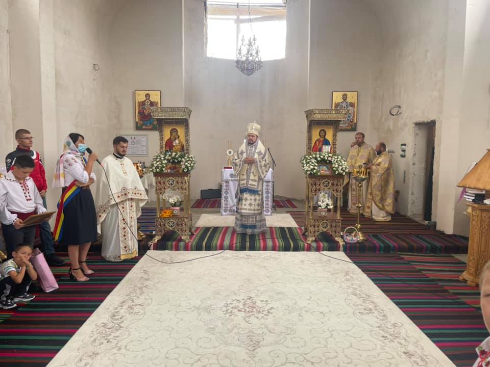 Binecuvântare arhierească în Parohia Cucoara, Protopopiatul Cahul