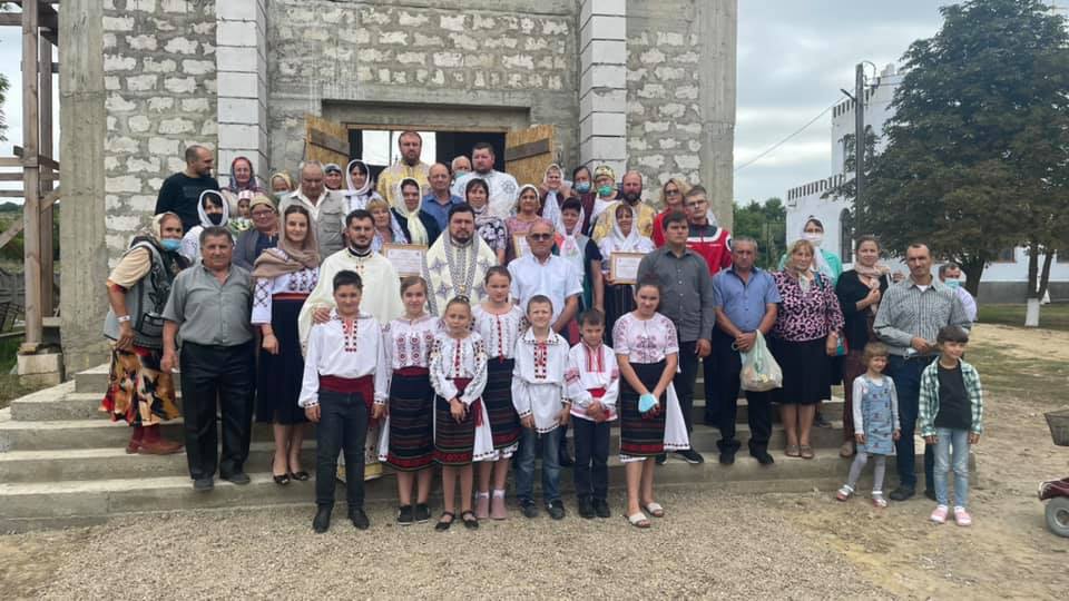 Binecuvântare arhierească în Parohia Cucoara, Protopopiatul Cahul