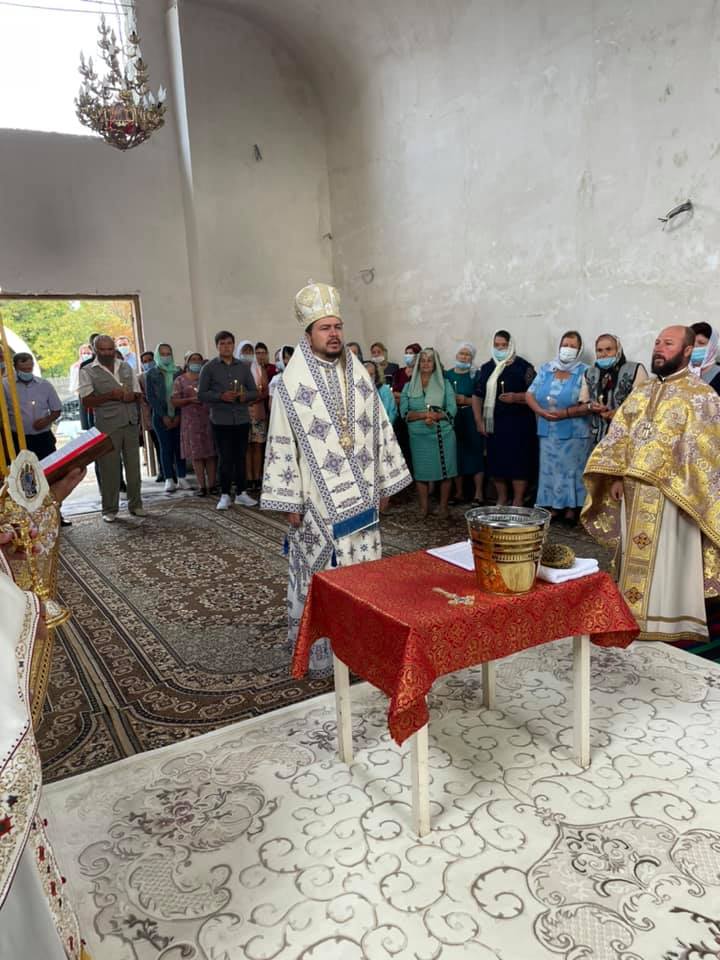 Binecuvântare arhierească în Parohia Cucoara, Protopopiatul Cahul