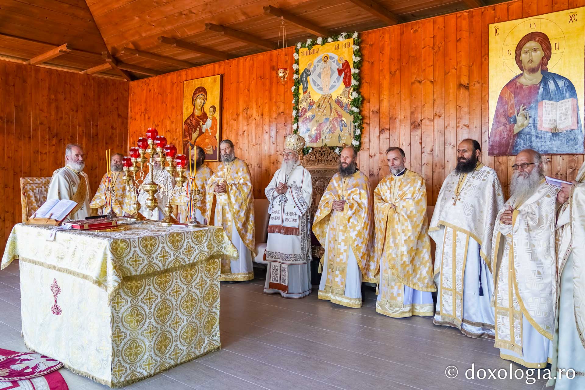 Praznicul Schimbării la Față la Mănăstirea Sângeap-Basaraba