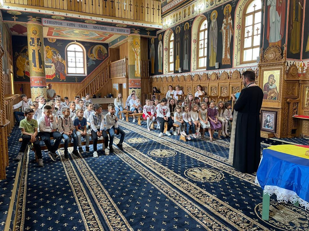 „Școala din tinda Bisericii”, în Parohia Goioasa