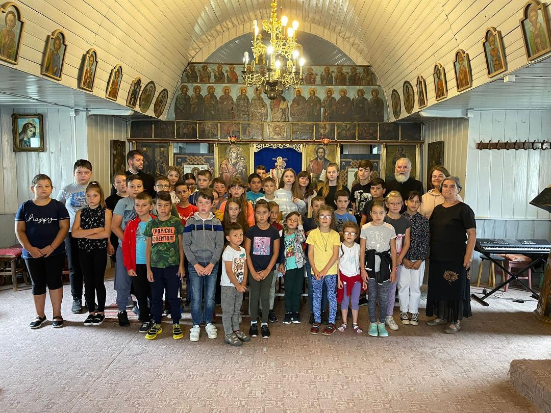 „Școala din tinda Bisericii”, în Parohia Goioasa