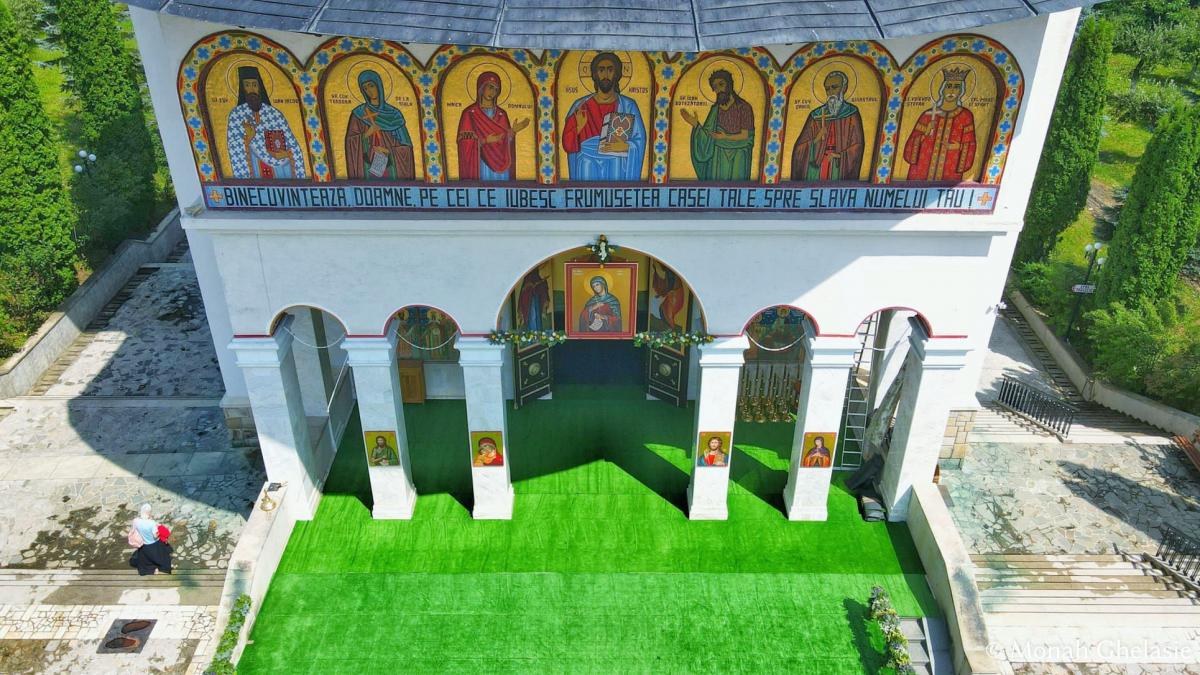 Priveghere închinată Sfintei Teodora de la Sihla la Mănăstirea Sihăstria, Neamț