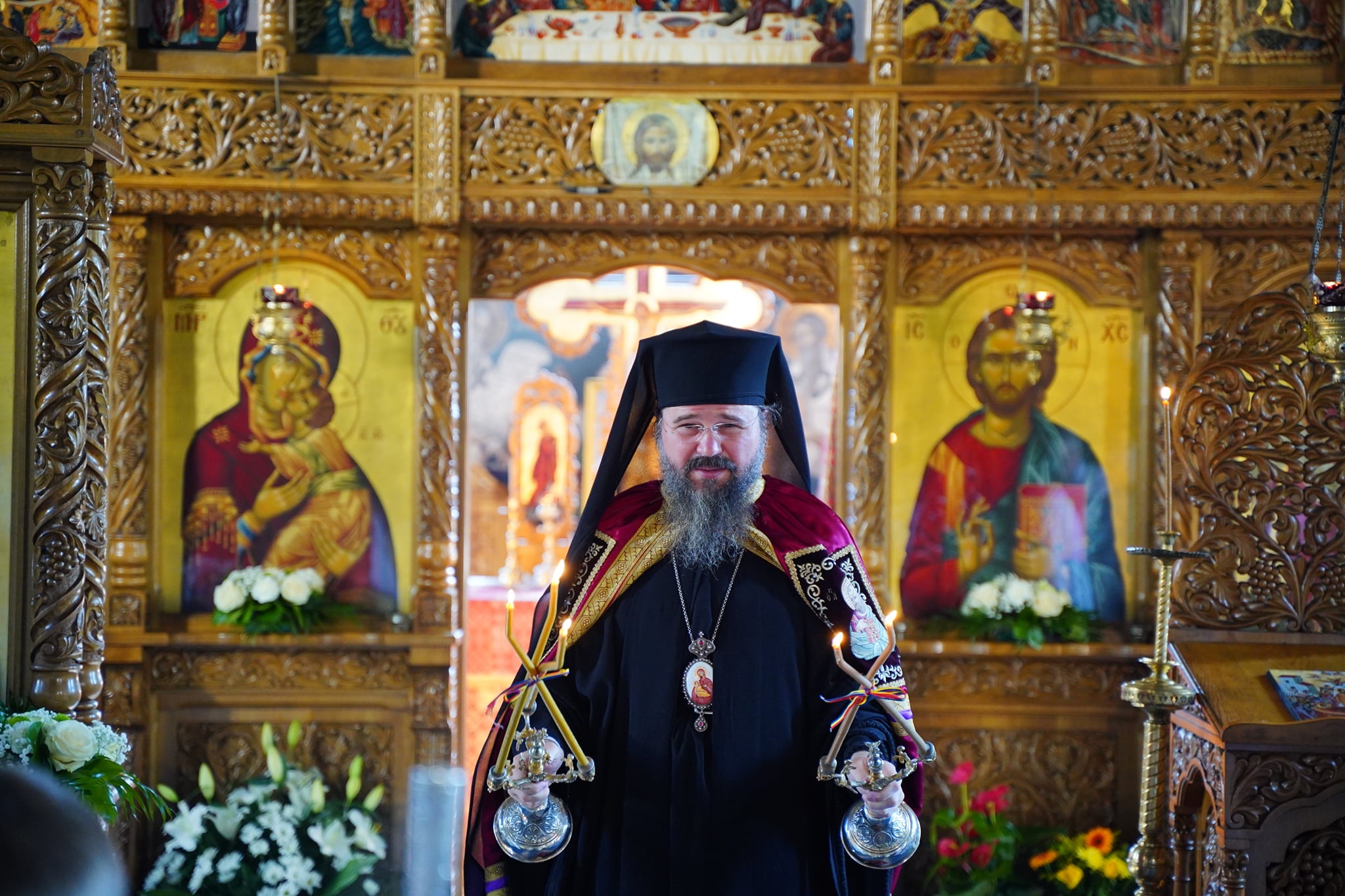 (Foto) „Nori negri și grei de furtună se arată, însă Maica Domnului ne apără și ne păzește!” – PS Macarie