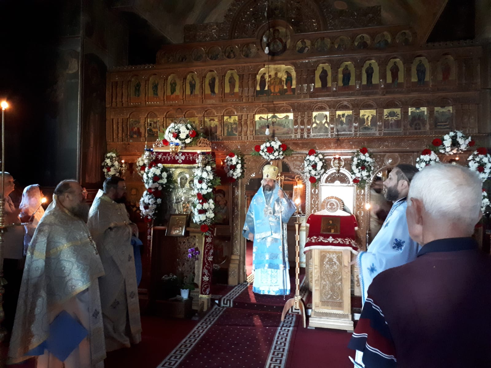 Liturghie arhierească la hramul Mănăstirii „Sfânta Teodora de la Sihla” – Codrii Pașcanilor