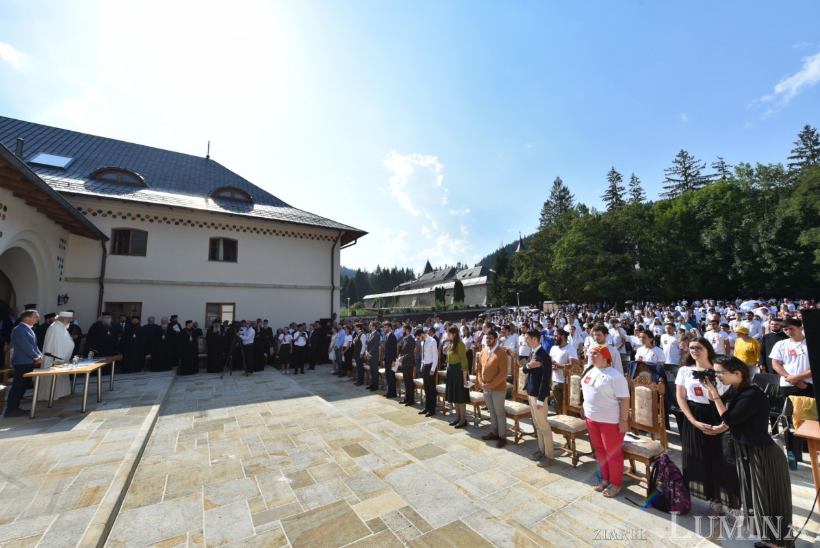 Congresul studențesc aniversar desfășurat la Mănăstirea Putna