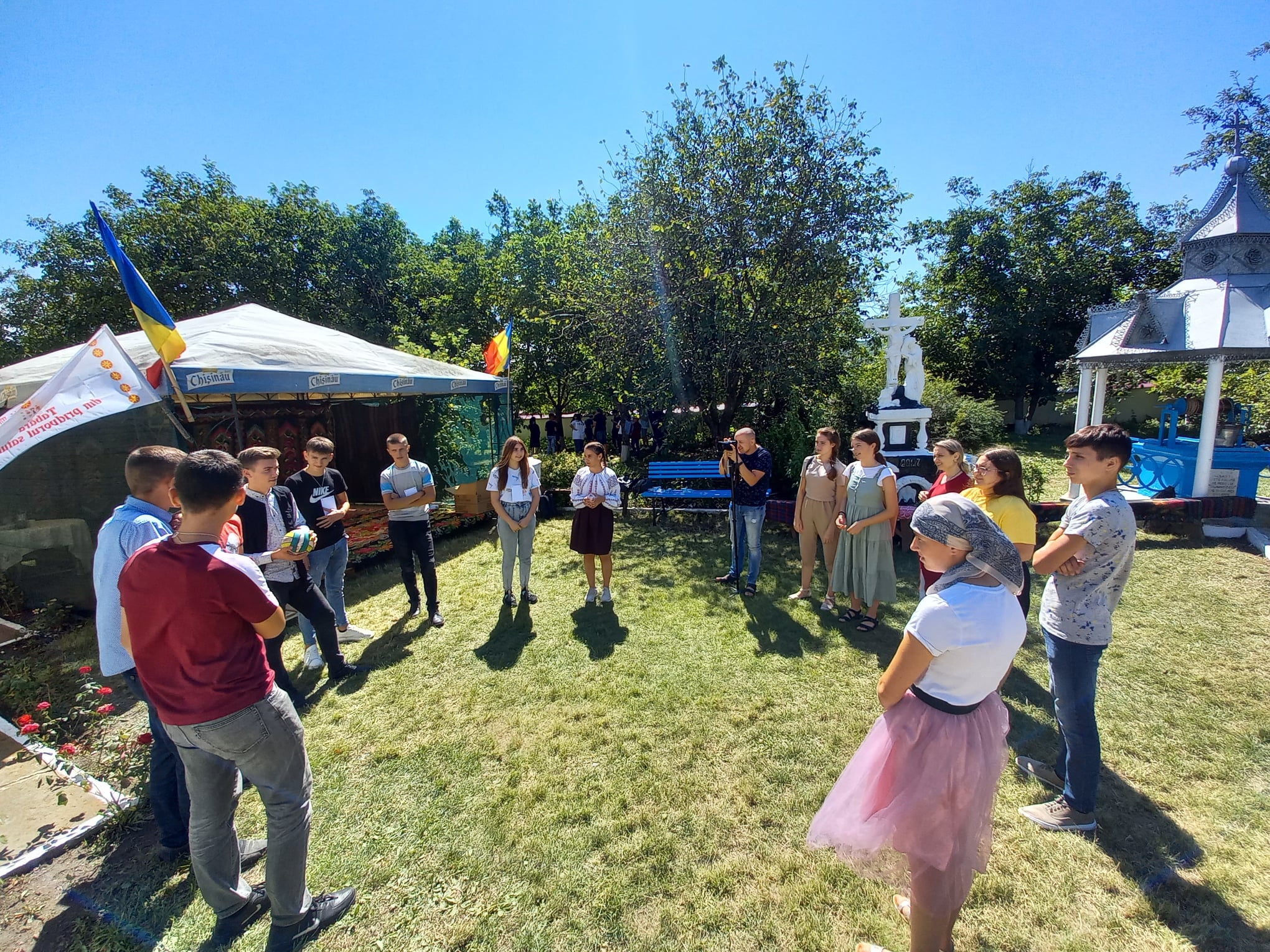 Prima ediţie a taberei de vară „Tabăra din pridvorul satului”, în Episcopia de Bălţi