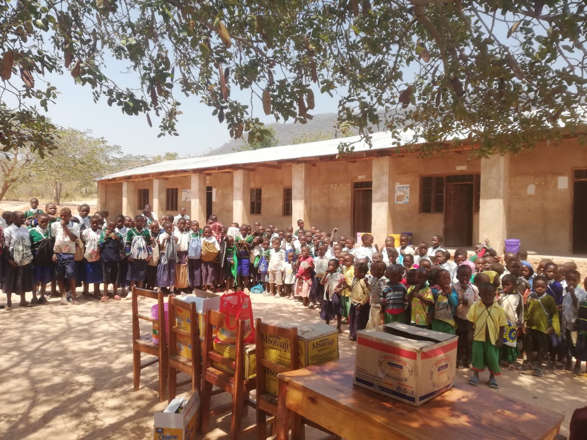 Vizită la şcoala din Mkombe