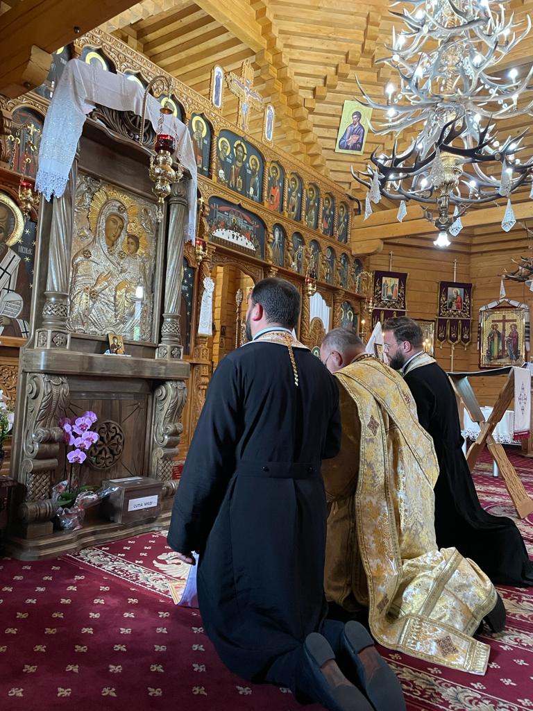 Cateheză la ceas de seară, în Parohia Straja II