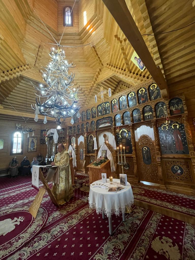 Cateheză la ceas de seară, în Parohia Straja II