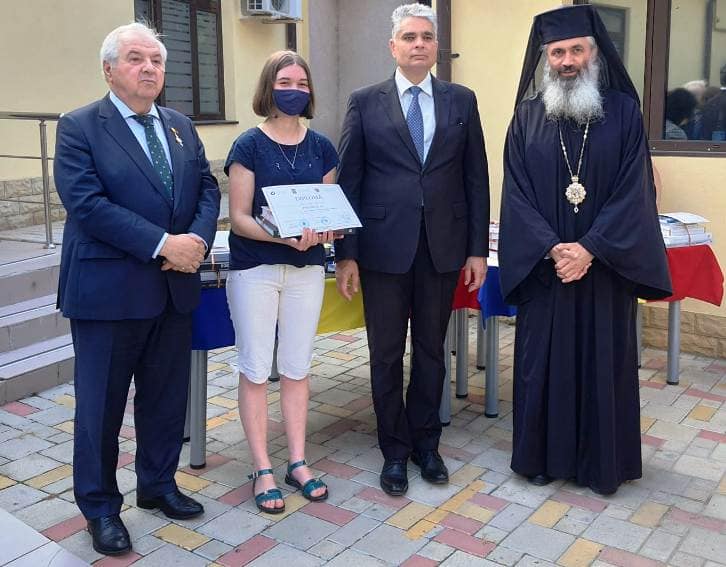 PS Antonie prezent la gratificarea câştigătorilor Concursului „Limba Română este patria mea!”