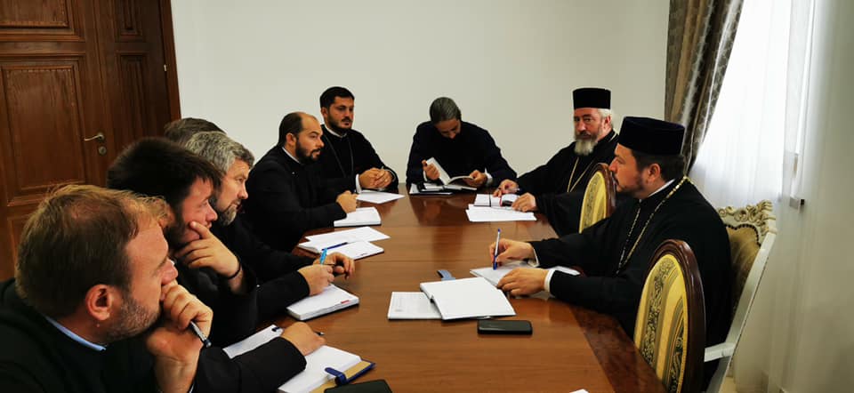 Ședință de evaluare la Reședința Episcopală Cahul