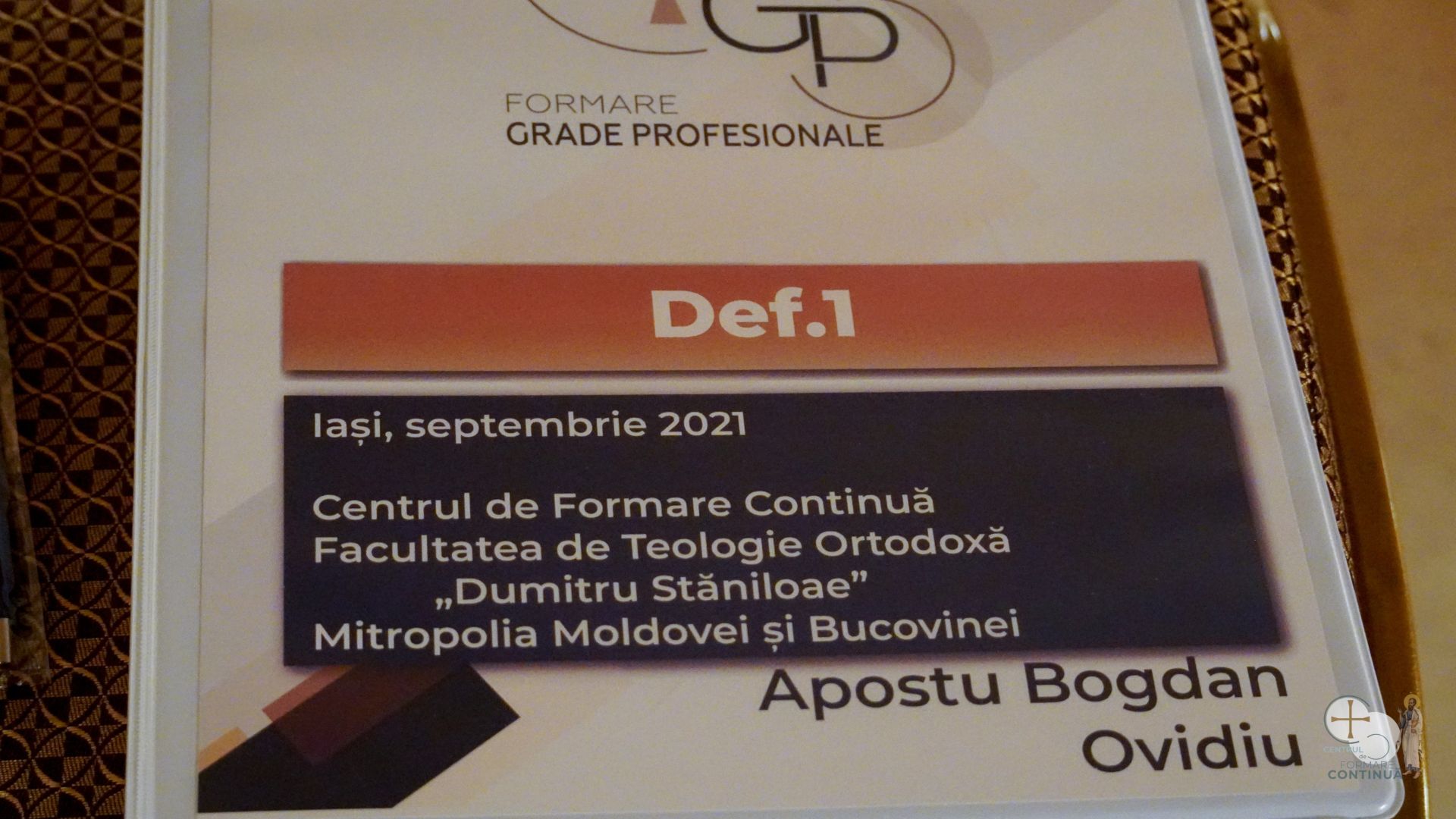Cursurile pentru obținerea gradelor profesionale în preoție au ajuns la final