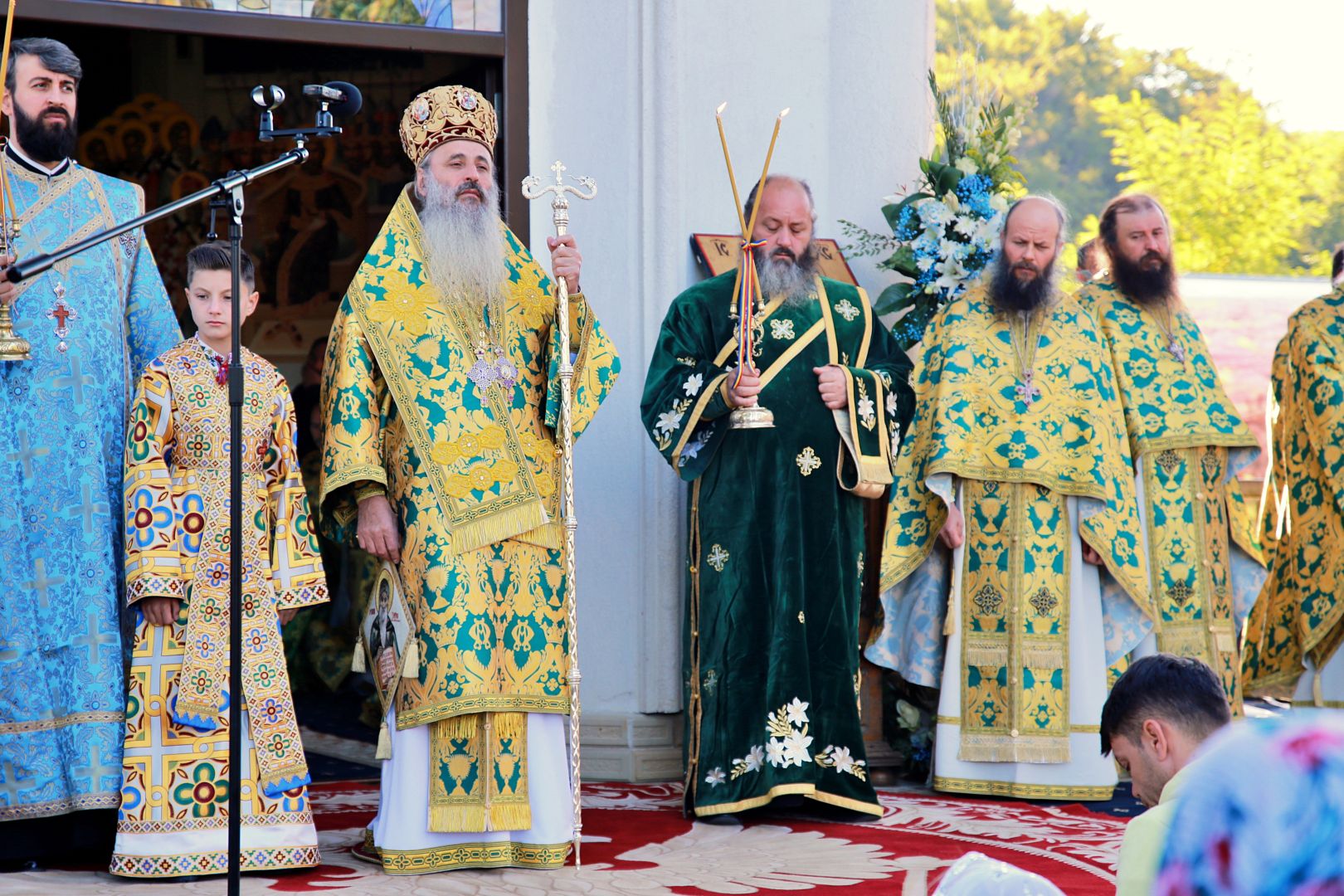 Sfântul Cuvios Onufrie, cinstit de botoșăneni: IPS Teofan a fost prezent la hramul Mănăstirii Sihăstria Voronei