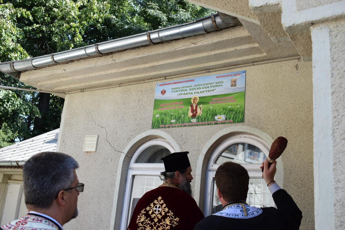 Centrul „Sfânta Filofteia” din Bacău a fost inaugurat