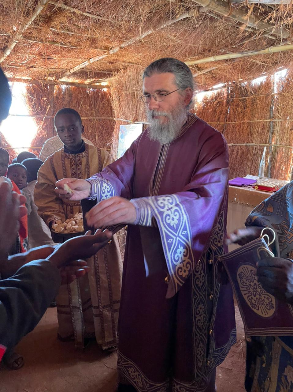 Sfânta Liturghie în Parohia din Mkombe