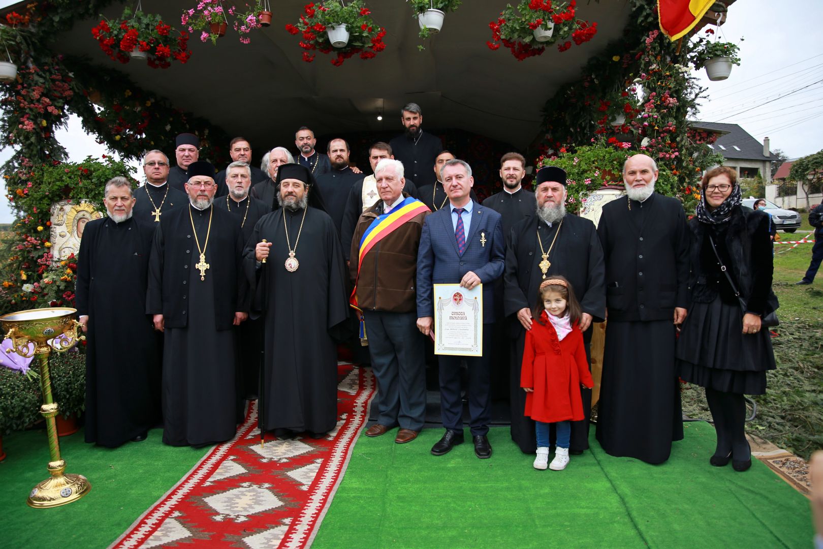 foto: Flavius Popa Biserica Parohiei Curechiștea a fost târnosită de PS Nichifor Botoșăneanul