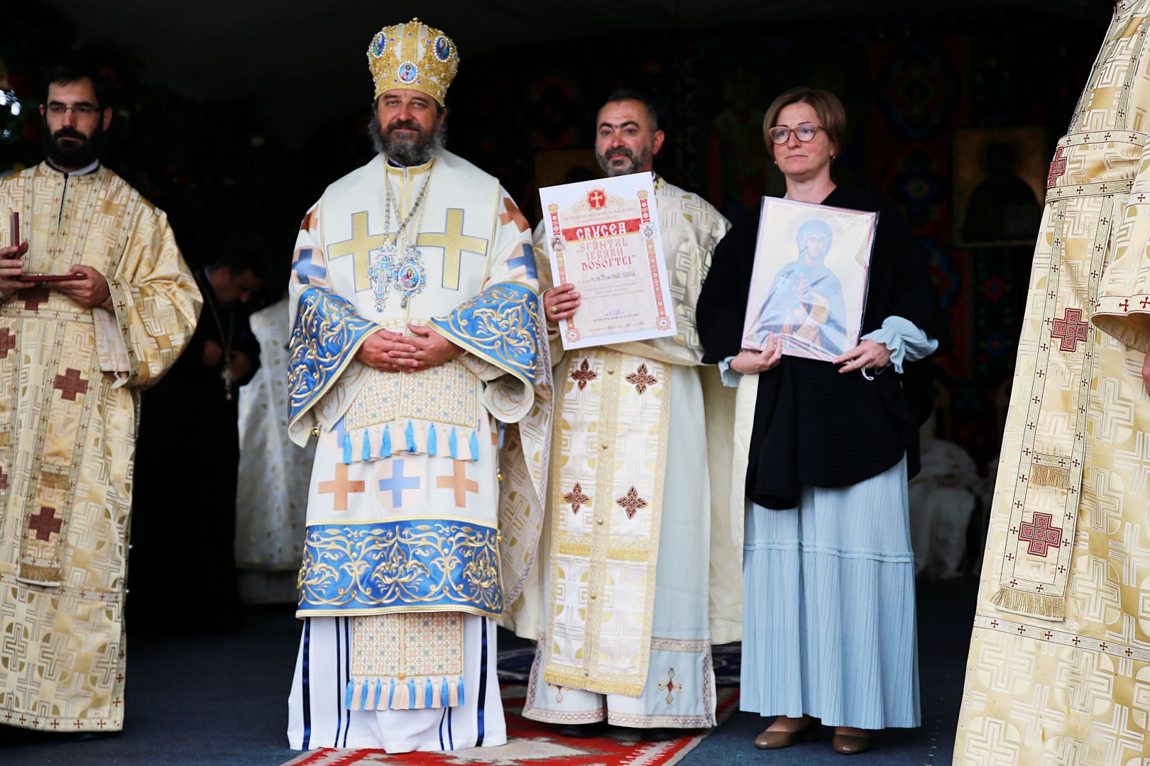 foto: Flavius Popa Biserica Parohiei Curechiștea a fost târnosită de PS Nichifor Botoșăneanul