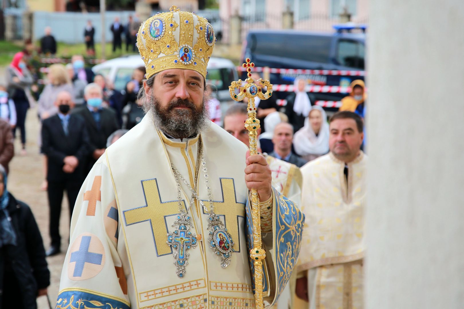 foto: Flavius Popa Biserica Parohiei Curechiștea a fost târnosită de PS Nichifor Botoșăneanul