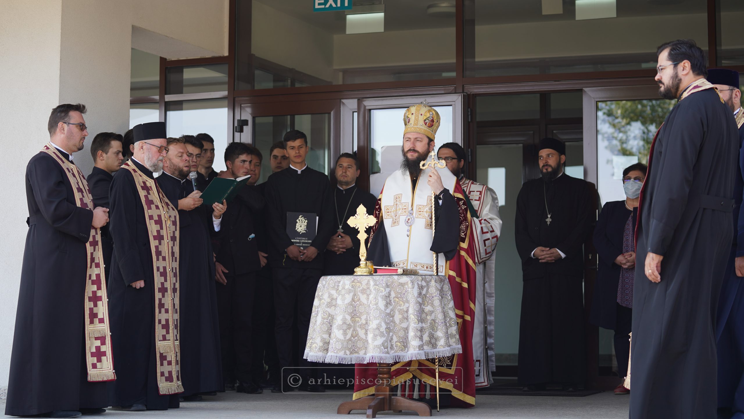 Binecuvântare arhierească pentru elevii Seminarului „Mitropolit Dosoftei” la începutul anului școlar